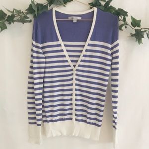 Old Navy size S purple white cardigan!